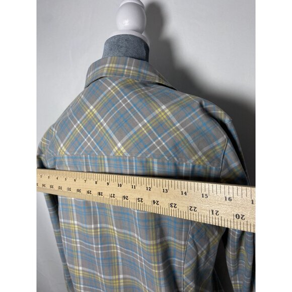 Cabelas Women's Plaid Button-Up Long-Sleeve Shirt Small NWT - Picture 6 of 13